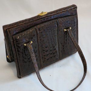 Vintage Alligator Handbag 1950s/1960s